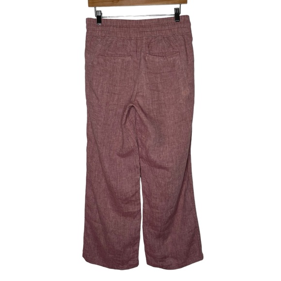 Athleta | Cabo Linen Wide Leg Pants in Tawny Rose 6 - Picture 5 of 6